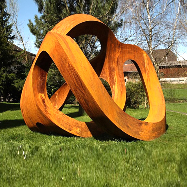 Public Art Corten Steel Garden Metal Sculpture