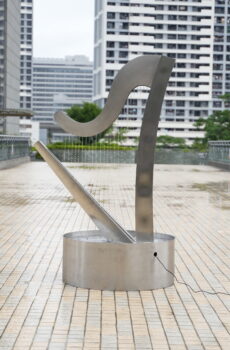 Stainless steel public art