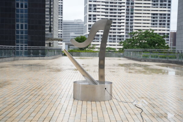 Stainless steel public art