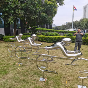 Outdoor stainless steel bicycle