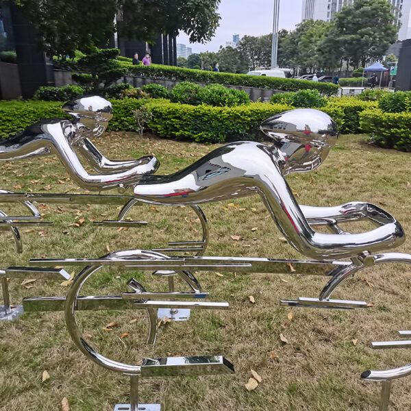 Outdoor stainless steel bicycle