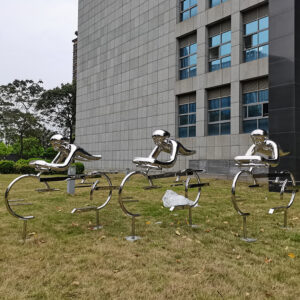 Outdoor stainless steel bicycle