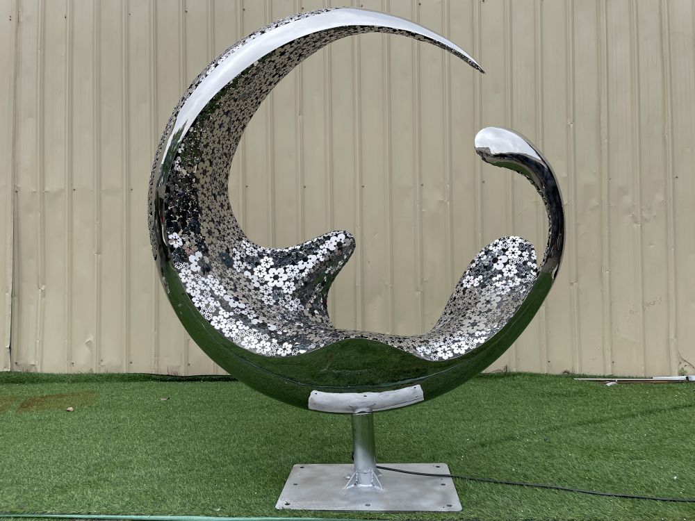 abstract moon sculpture - www.sculpture0755.com